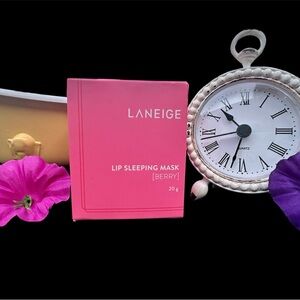 LANEIGE Berry Lip Sleeping Mask in Pink Box 20g NEW